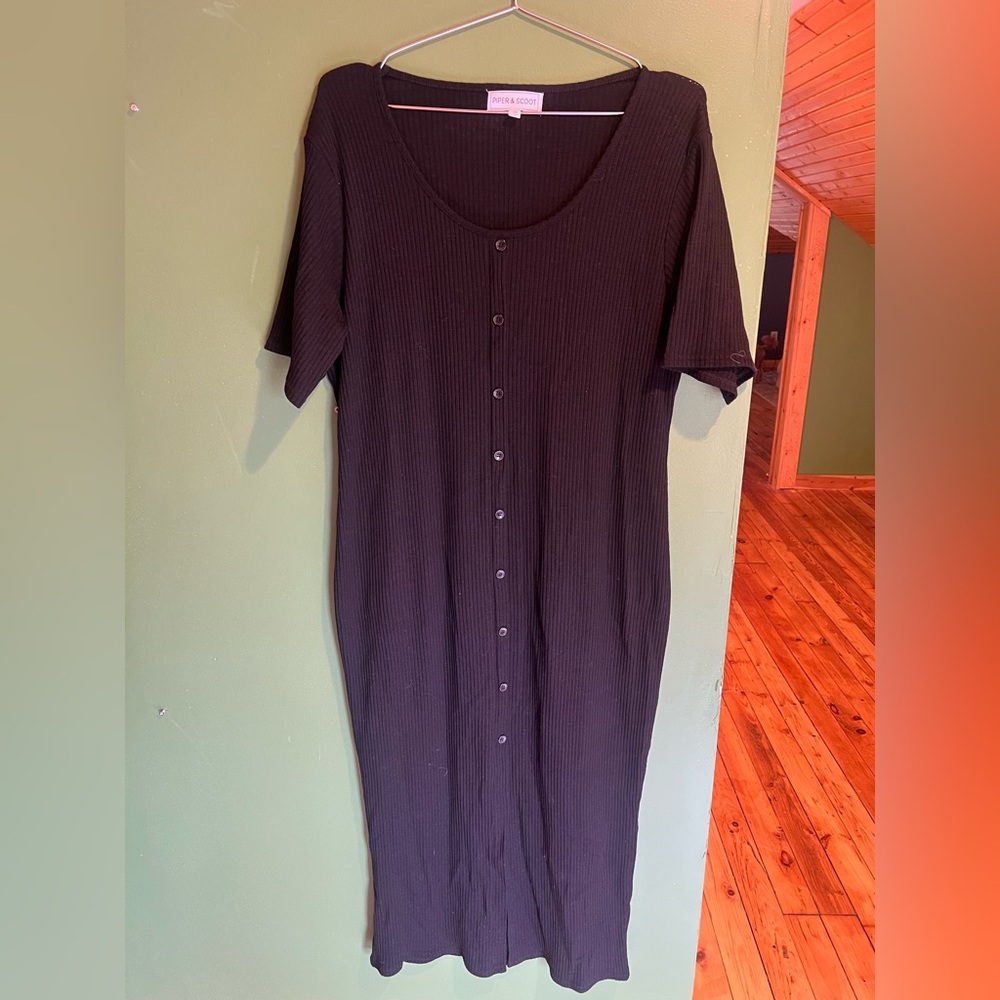 Pamona Ribbed Dress - Piper and Scoot